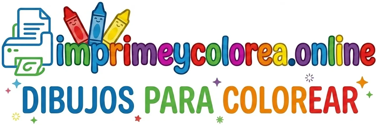 Imprime y colorea - Dibujos para colorear